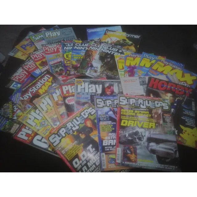 Revistas De Videojuegos Variadas Incluyendo Club Nintendo