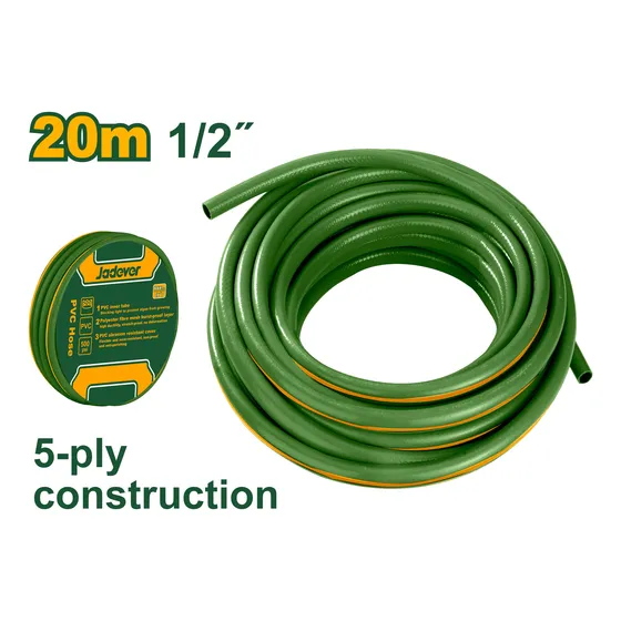 Manguera De Agua Pvc De 1/2 Pulgada 20 Metros Jadever