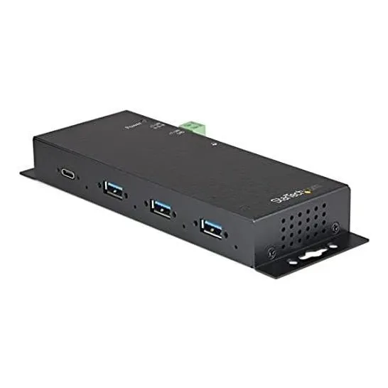 Hub Usb-c Startech Industrial A 4 Puertos Usb De 10gbps