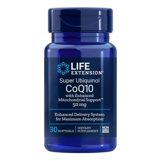 Suplemento Dietético Life Extension Super Ubiquinol Coq10 50