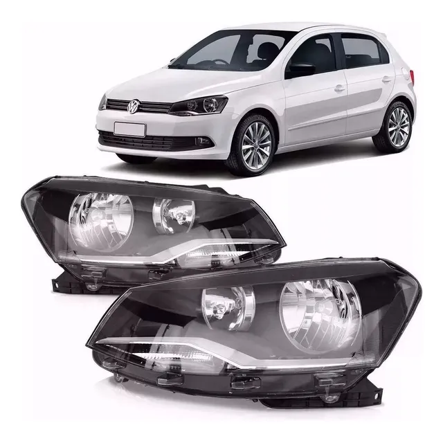Juego Opticas Gol Trend Voyage 2013 2014 2015 Doble Original