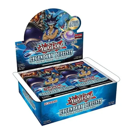 Sobres Yu-gi-oh Tcg Duels From The Deep Booster Box Original