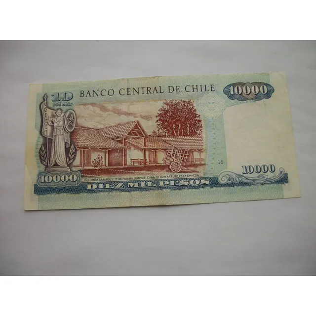 Billete 10.000 Pesos Chile (1997) (rg)