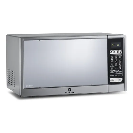 Microondas Indurama Digital 30l Puerta Vidrio Espejada