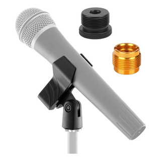 Soporte Pinza Larga Micrófono De Mano + Tornillo 1/4 3/8 5/8 Soporte Pinza Larga Micrófono De Mano + Tornillo 1/4 3/8 5/8