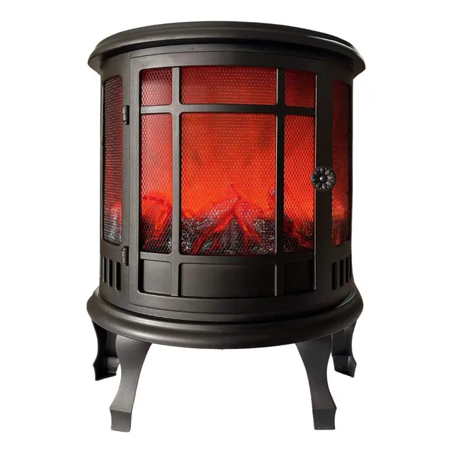 Chimenea De Piso Decoración Caldero Simulación