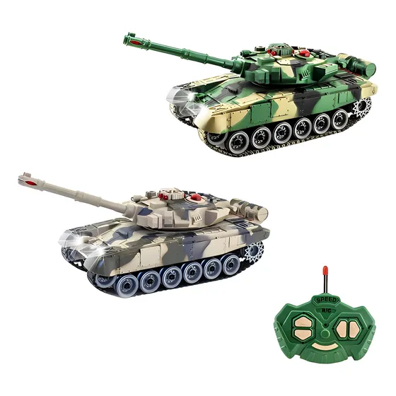 Tanque Militar Con Control De Juguete Con Sonido
