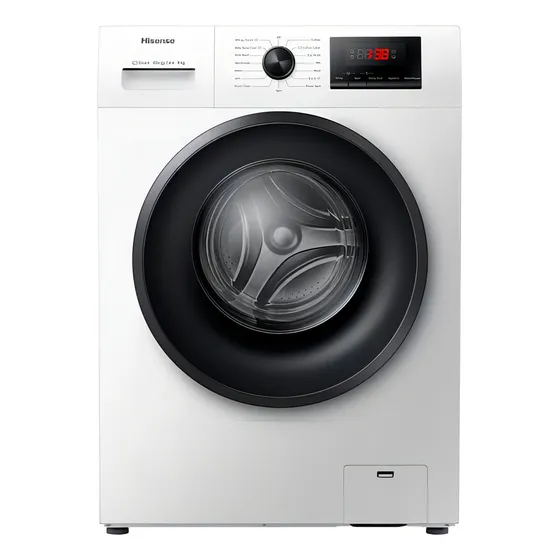 Hisense WFVB7012W blanco y negro 220V/240V lavarropas automático
