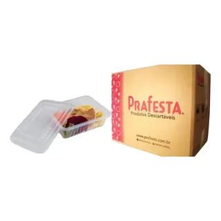 144 Pote Pp Retangular Tampa Freezer Micro 750ml Prafesta Cor Ăgua 144 Pote Pp Retangular Tampa Freezer Micro 750ml Prafesta Cor Ăgua