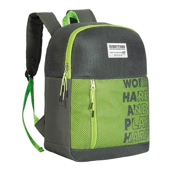 Bolso Tipo Morral Xplorer Green Mesh Capi          