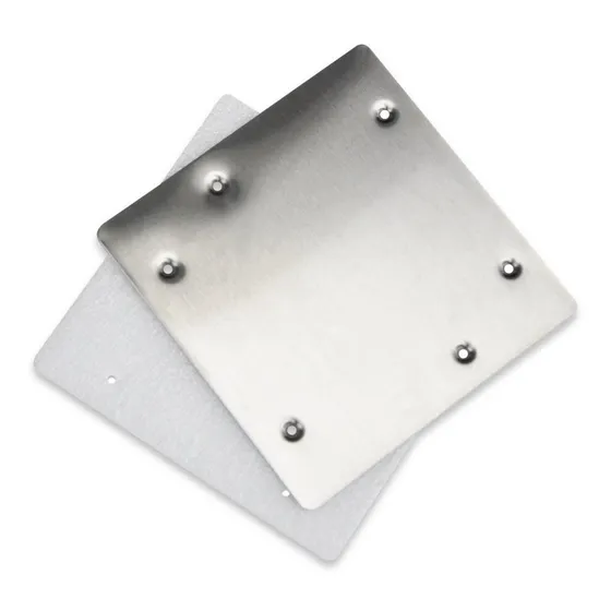 Placa Acero Inoxidable Para Invierno