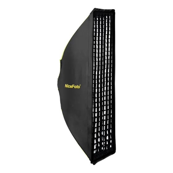 Softbox Rectangular 120x30cm Grid Nicefoto Bowen Es-1230