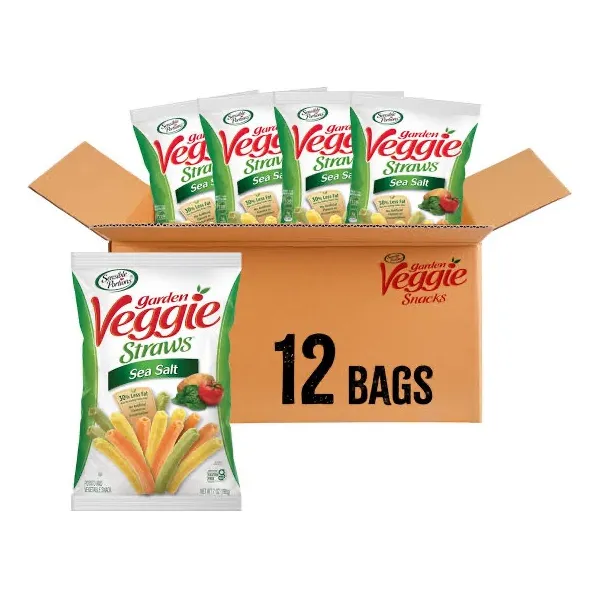 Veggie Straws Salados Sensible Portions 12 Bolsitas De 21 Gr