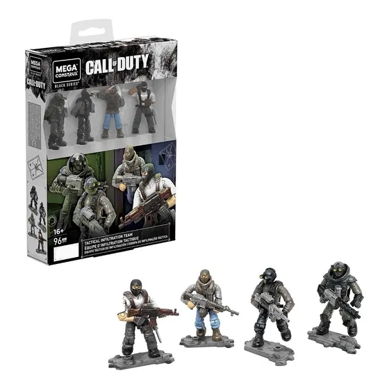Mega Construx Equipo Táctico De Infiltración Call Of Duty