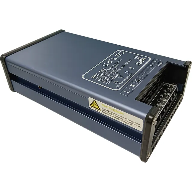 Eliminador Voltaje Wel-008 Cd12v 350w Aluminio Impermeable