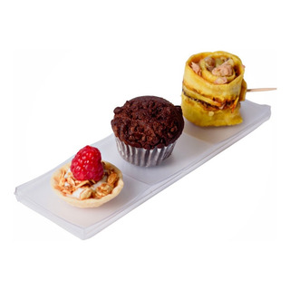 Platito Triple Postres Acrilico Catering Reposteria 20 Pzas Platito Triple Postres Acrilico Catering Reposteria 20 Pzas