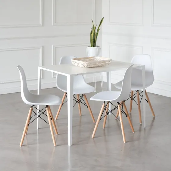 Mesa De Cocina Grande Sin Tornillos, Fácil Armado | Mite