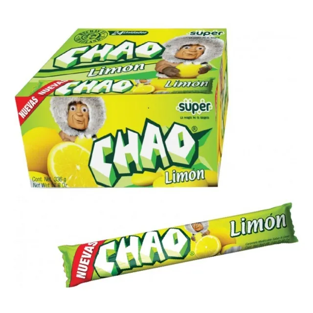 Caramelo De Limon Chao Tira X 5 Unidades