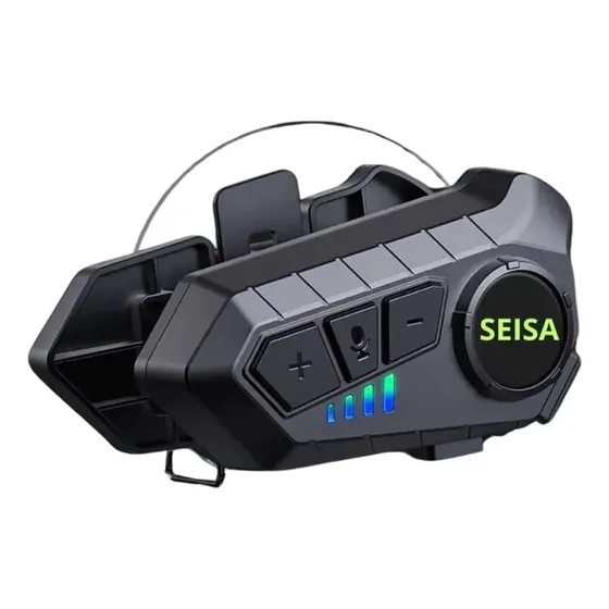 Auricular Bluetooth Seisa MT-Y10 para Casco Moto Impermeable IPX6 | Cuotas sin interés