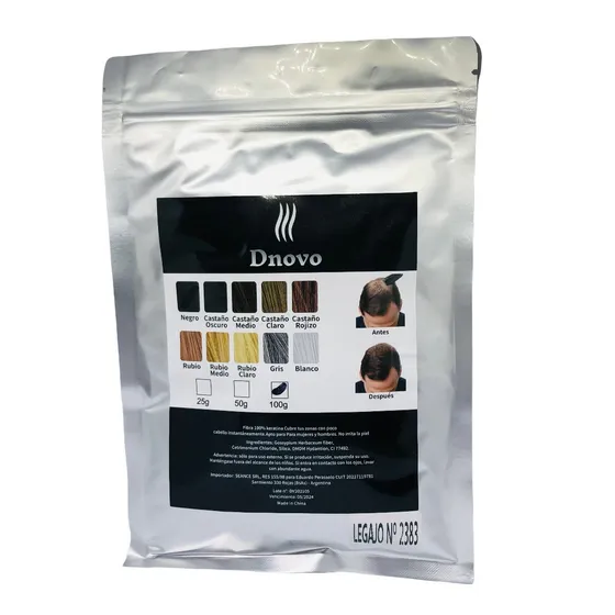 Recarga Fibras Capilares Dnovo 100gr - Calidad Toppik