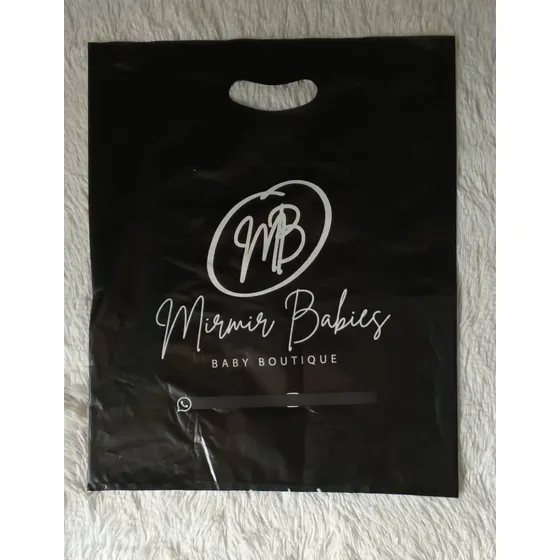 Bolsas Perzonalizadas Con Logo 30 X 40 Una Cara Un Color