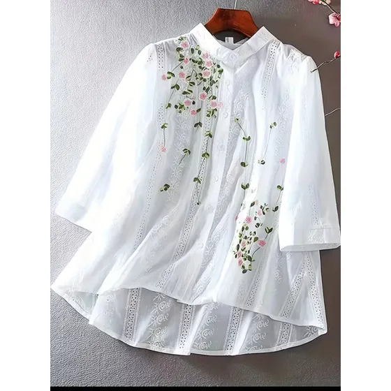 Blusa Casual Mujer Temu