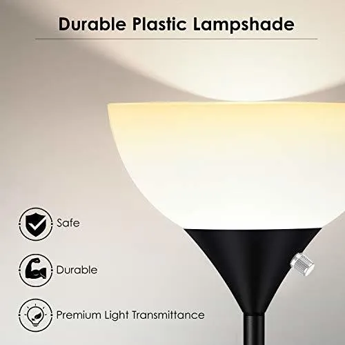 Lampara Pie Led 9 Ahorro Energia Larga Vida Util