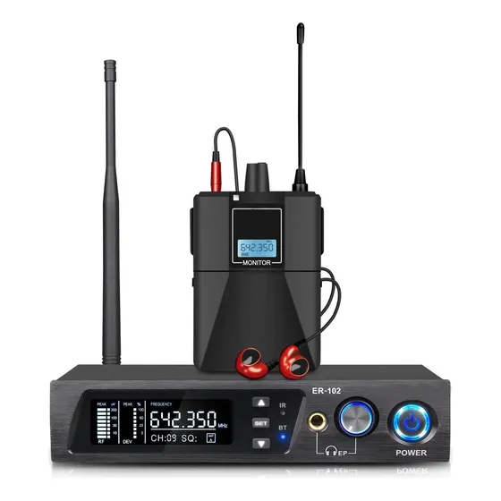 Sistema De Monitoreo In Er-102 Pro Audice Bluetooth