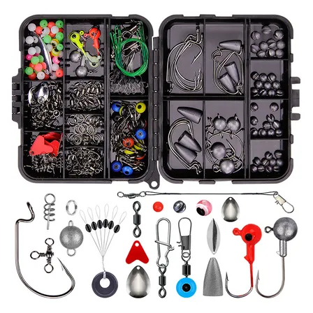 Kit Completo De Pesca Con 257 Piezas, Ideal Para Pescadores