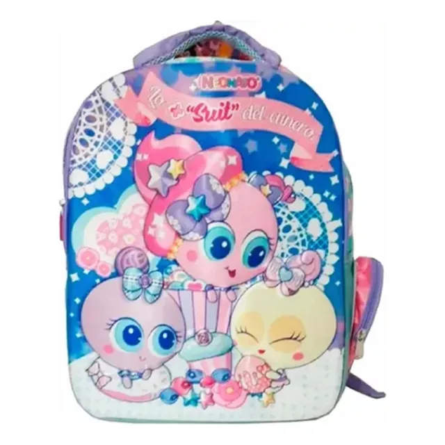 Mochila Neonatos 3d Distroller Back Pack Pastelitos