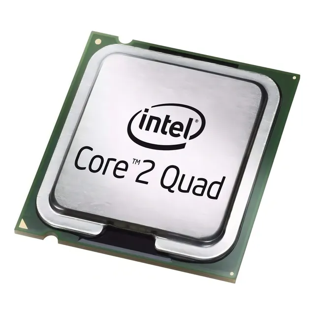 Procesador gamer Intel Core 2 Quad Q6600 HH80562PH0568M de 4 núcleos y 2.4GHz de frecuencia con gráfica integrada