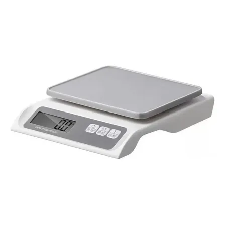 Balança Recarregavel Alta Precisão 0,1g 6kg Cozinha Capacidade Máxima 6 Kg Cor Branco