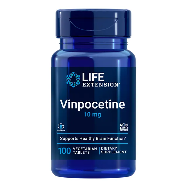 Vinpocetina 10mg Life Extension 100 Tablets Importado