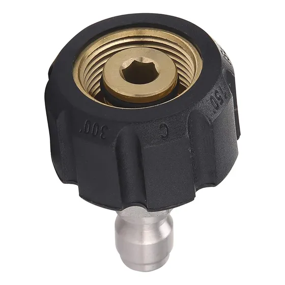 Adaptador Para Pistola De Hidrojet Acople 1/4 A Rosca M22