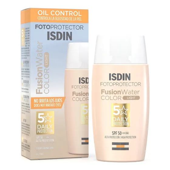 Fotoprotector Fusion Water Spf50 Isdin | Color Light | 50ml