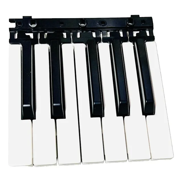 1 Octava Teclas Para Teclado Yamaha Mx61 Mm6 Mx49 Psrs670 7 Teclas Blancas Y 5 Negras