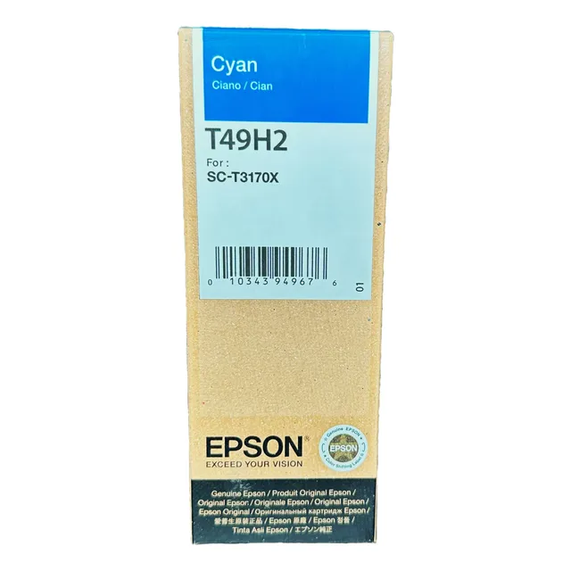 Cartucho De Tinta T49h2 Epson Cyan Surecolor T3100