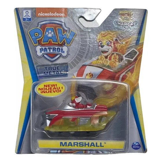 Spin Master Paw Patrol Mighty Pups Charged Up Marshall