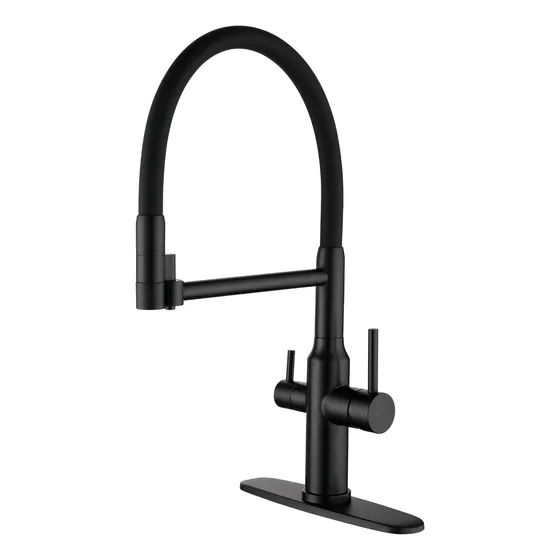 Grifo Cocina Agua Potable Filtro 3 1 Fregadero Rociador Mate