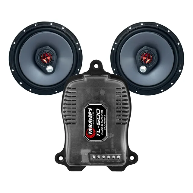 Modulo Amplificador Taramps Tl500  Alto Falante Bomber 6 Pol
