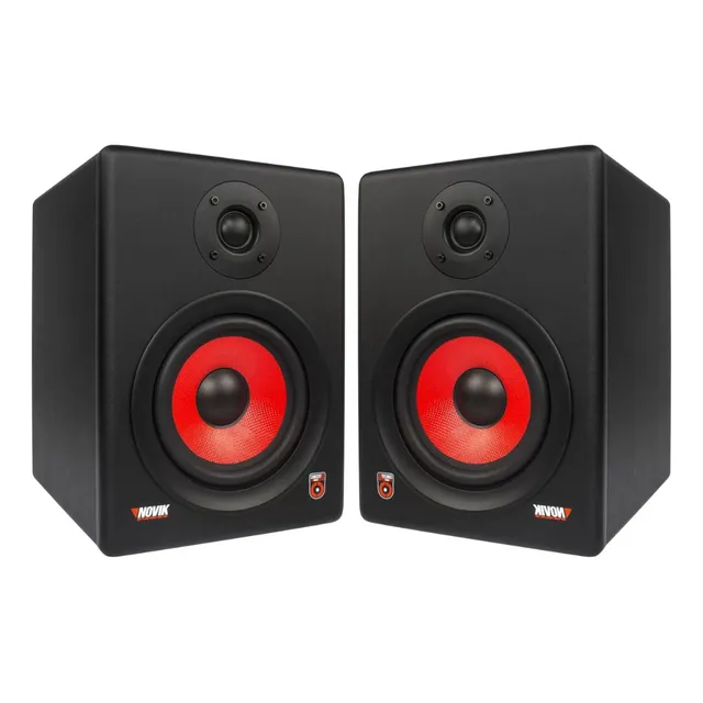 Combo Par X2 Monitores De Estudio Novik Concert 6 100w 45hz