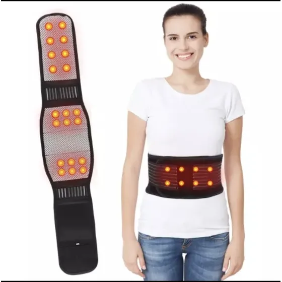 Faja Soporte Lumbar Autocalentable Con Turmalina Nueva