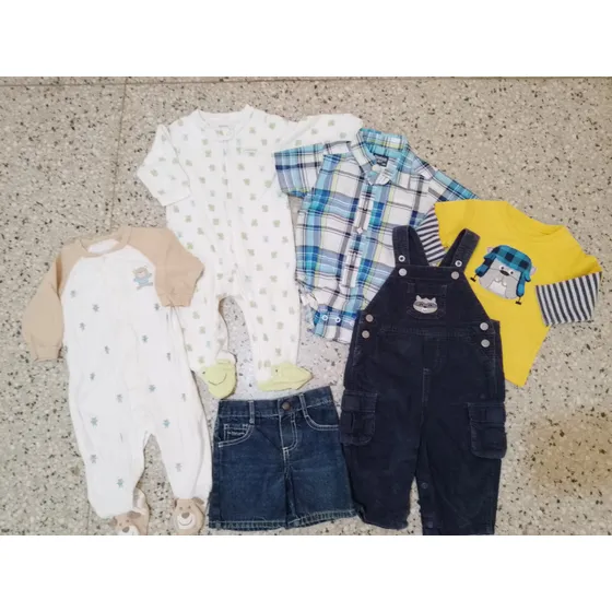 Combo Lote Ropa Niño Talla 6/9 Meses 