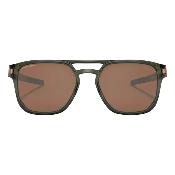 Anteojos de sol Oakley Latch Beta talle Standard armazón green y lente tungsten
