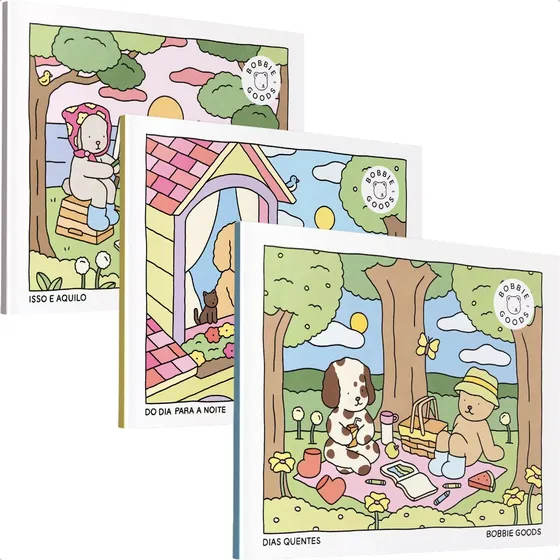 Y Kit 3 Livros Bobbie Goods Oficial Do Dia Para A Noite