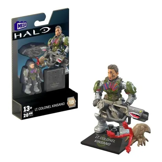 Lt. Colonel Kinsano Halo Heroes Series 18