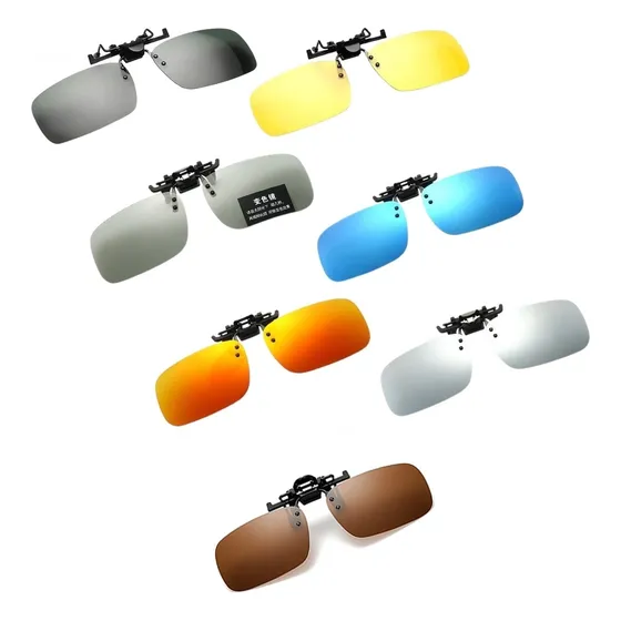 2 Clips De Gafas Polarizados Para Poner Sobre Los Lentes