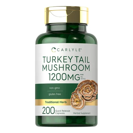 Hongo Cola De Pavo 1200mg 200 Cáps - Turkey Tail Mushroom