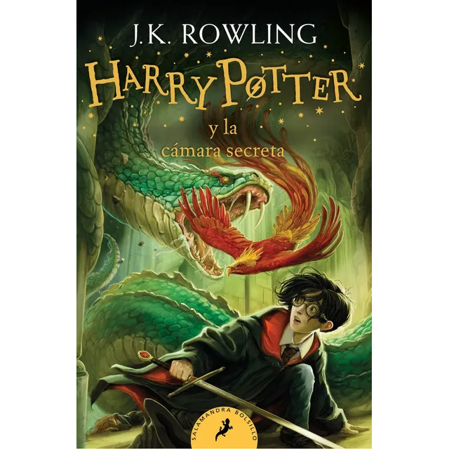 Harry Potter Y La Cámara Secreta De J. K. Rowling Editorial Salamandra Tapa Blanda