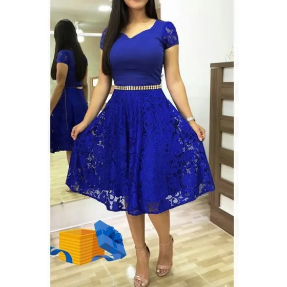 Vestidos De Encajes Cortos